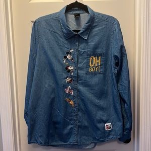 Disney’s, Mickey and Minnie Runaway Railway, Oh Boy womens XL